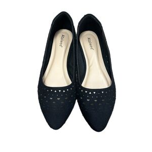 Women's Black Flats